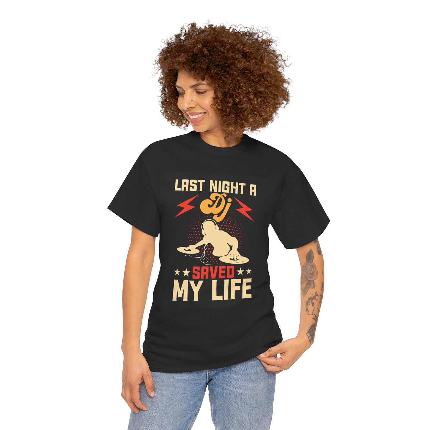 Last Night a DJ Saved My Life Tee