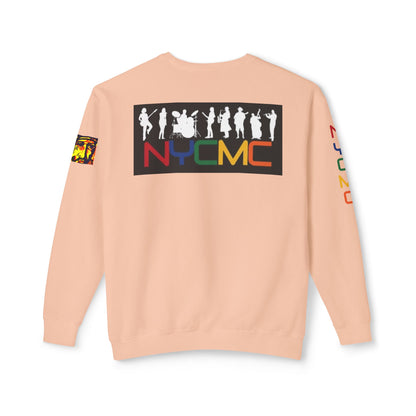 NYC Musicians Collective Unisex Lightweight Crewneck Sweatshirt - Celebrate Music & Community