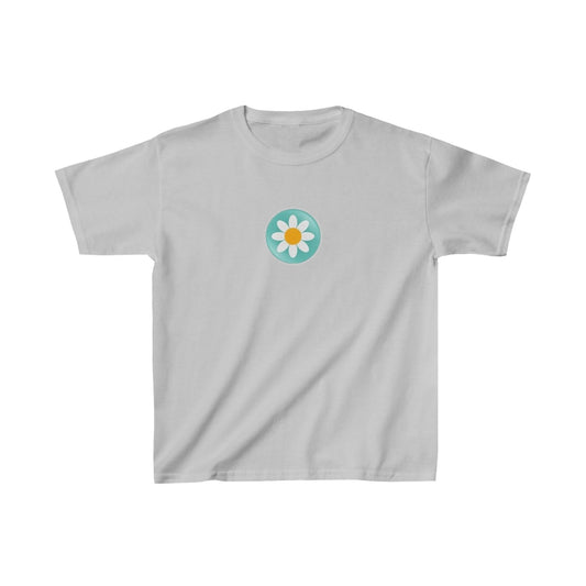 Kids Daisy Button Tee