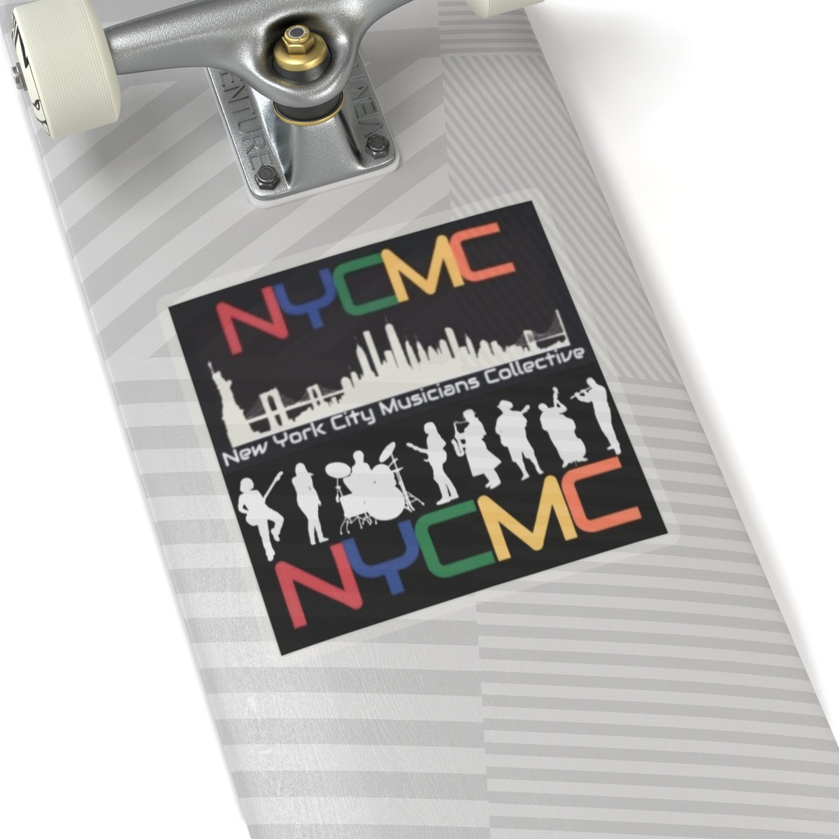 NYCMC Kiss-Cut Stickers - New York City Musicians Collective Décor