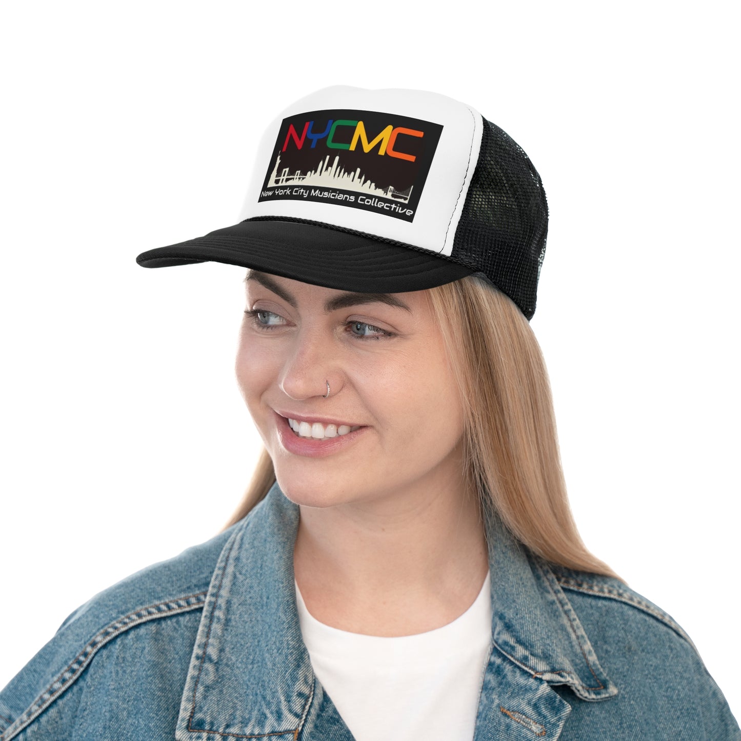 NYC Musicians Collective Trucker Cap - Stylish Hat for Music Lovers