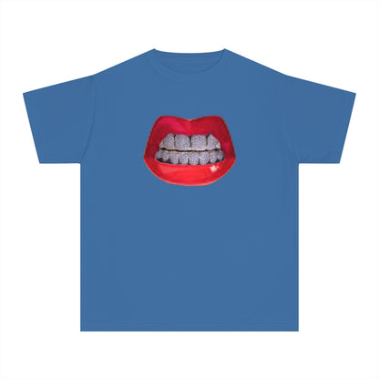 Youth Red Lip, Diamond Grills Tee