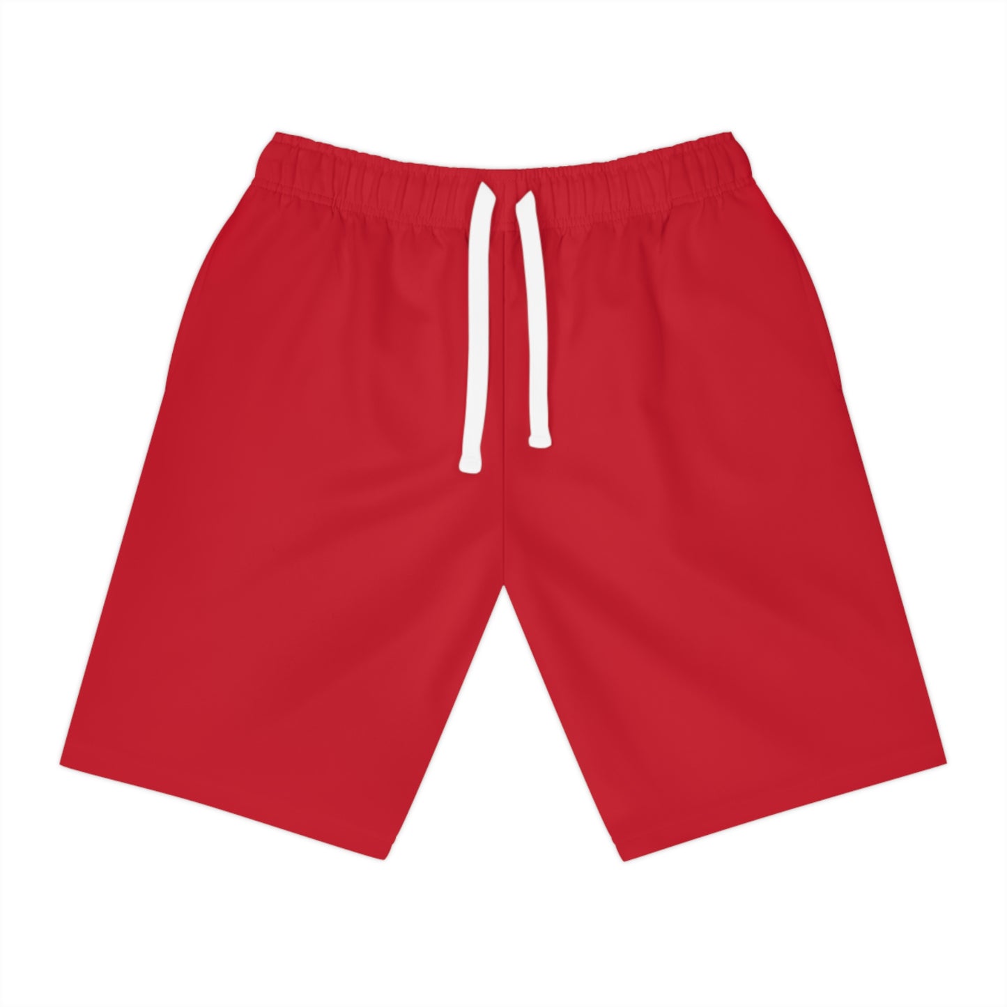 Red Athletic Long Shorts