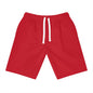 Red Athletic Long Shorts