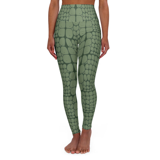 Animal Print High Waisted Yoga Leggings