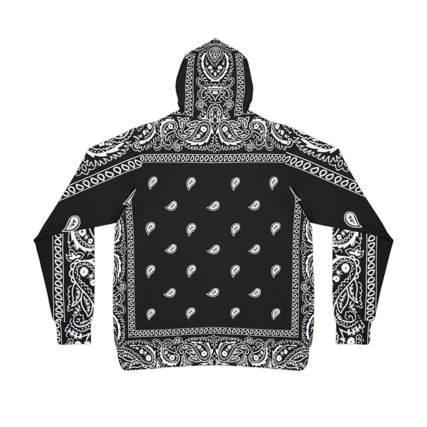 Black Bandana Hoodie