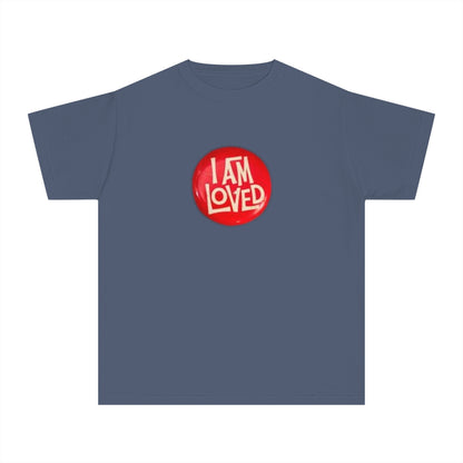 Youth I Am Loved Button Tee