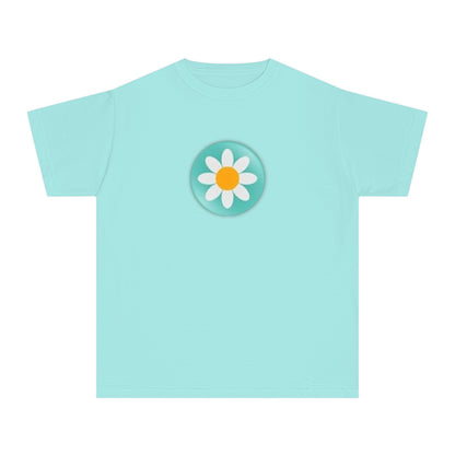 Youth Daisy Button Tee