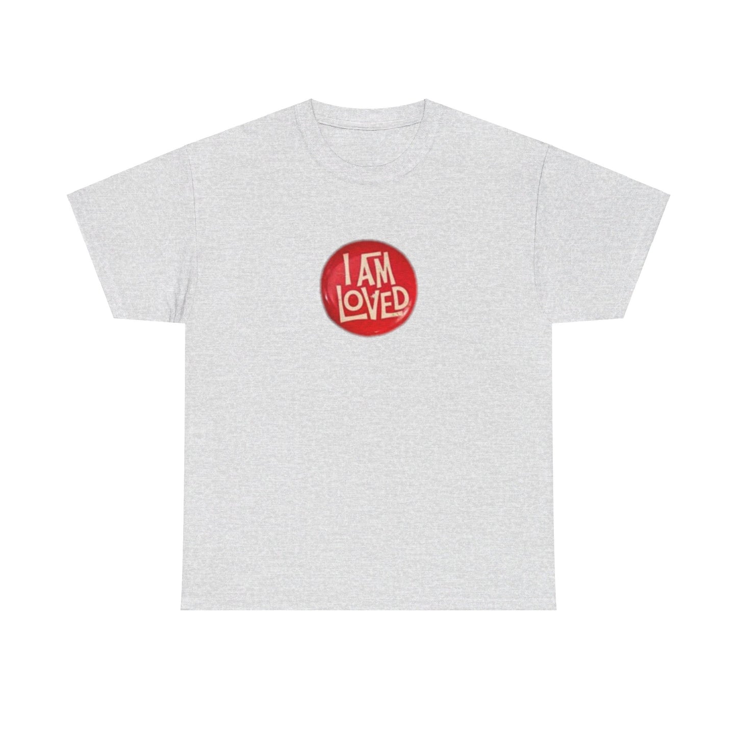 I Am Loved Button Tee