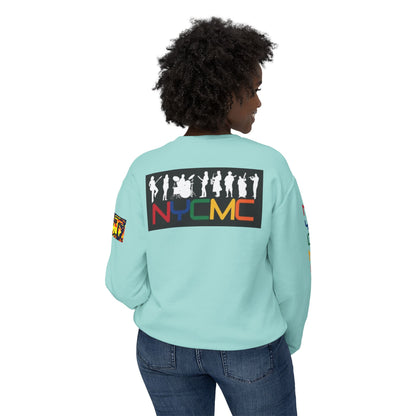 NYC Musicians Collective Unisex Lightweight Crewneck Sweatshirt - Celebrate Music & Community