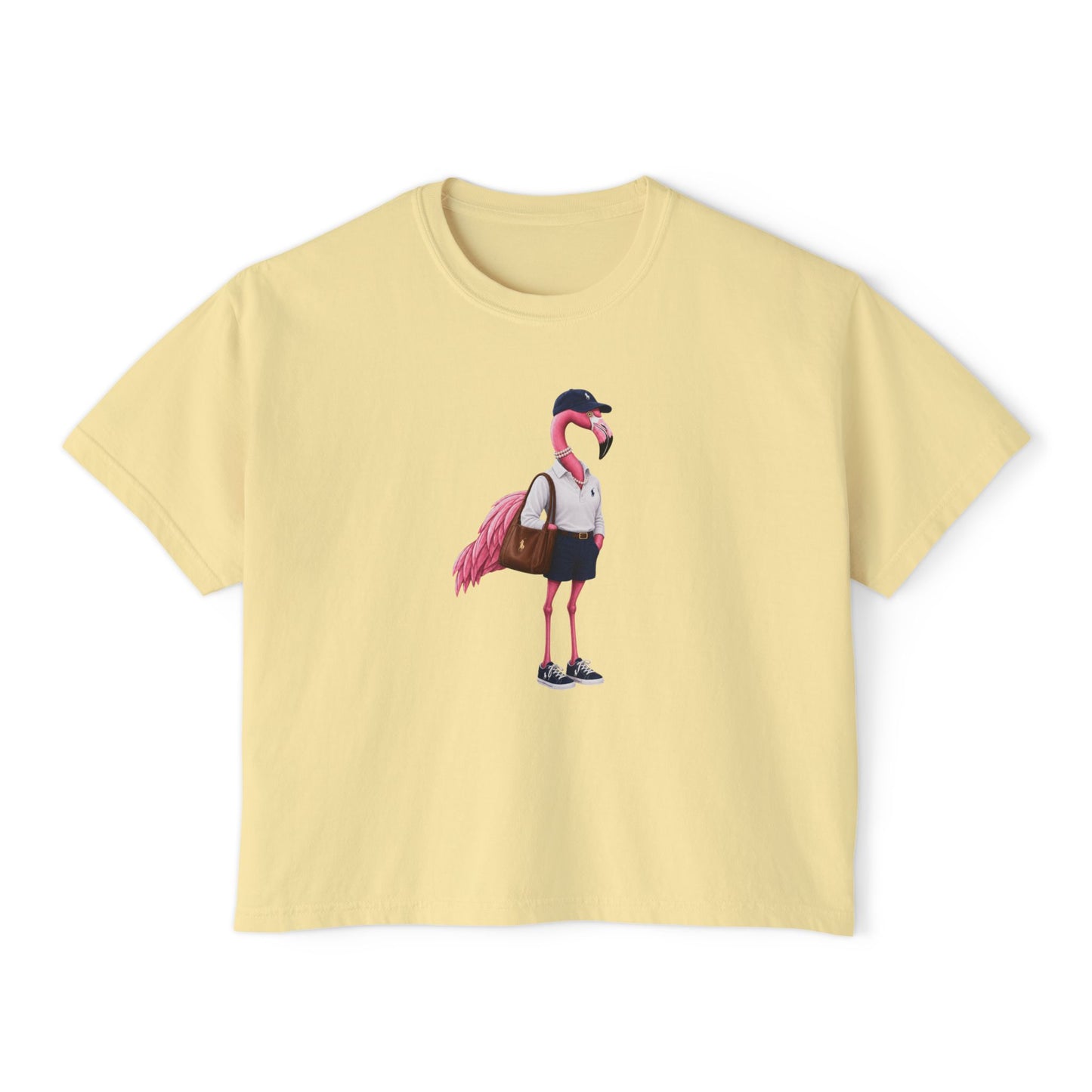 Ralph Flamingo Women's Boxy Tee