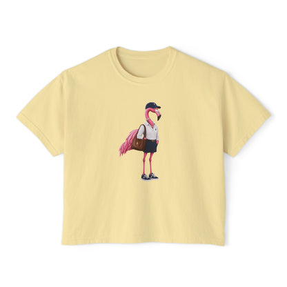 Ralph Flamingo Women's Boxy Tee