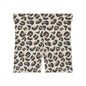 Leopard Animal Print Women's Biker Shorts