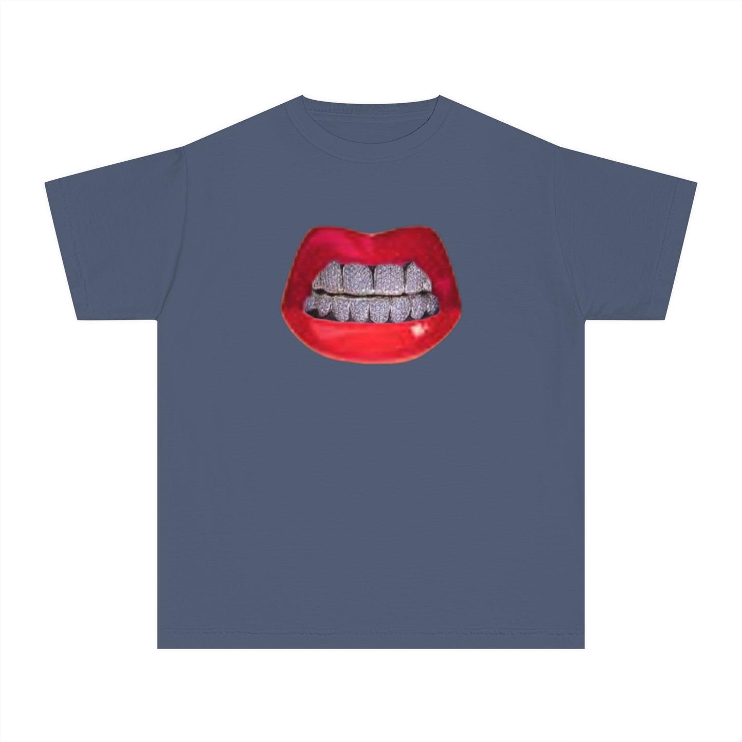 Youth Red Lip, Diamond Grills Tee