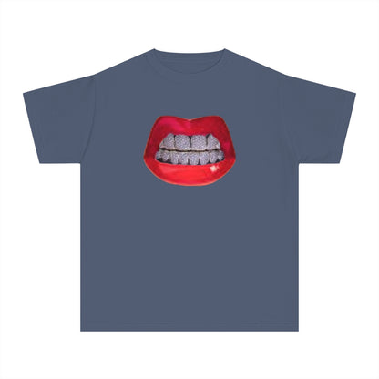 Youth Red Lip, Diamond Grills Tee