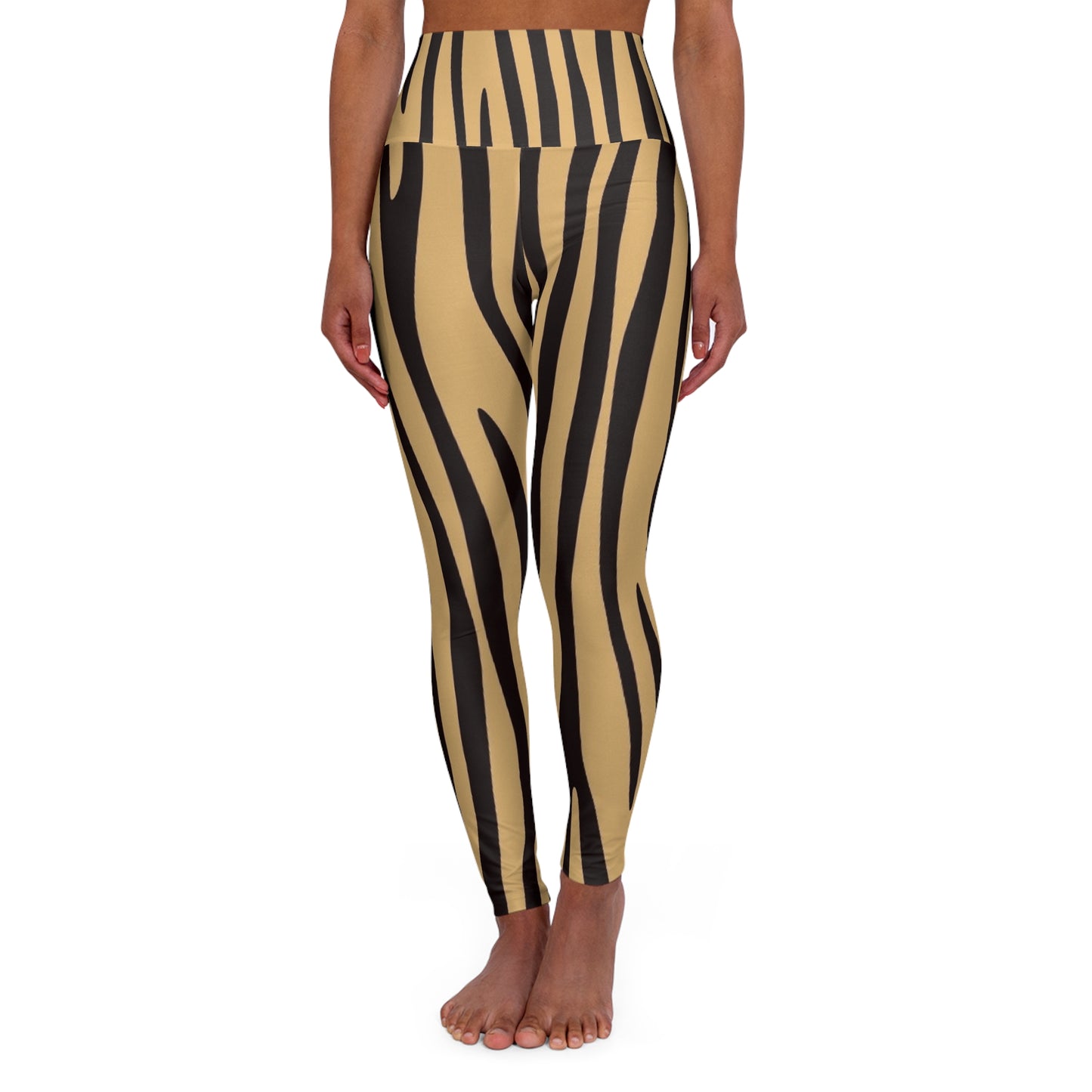 Animal Print High Waisted Yoga Leggings