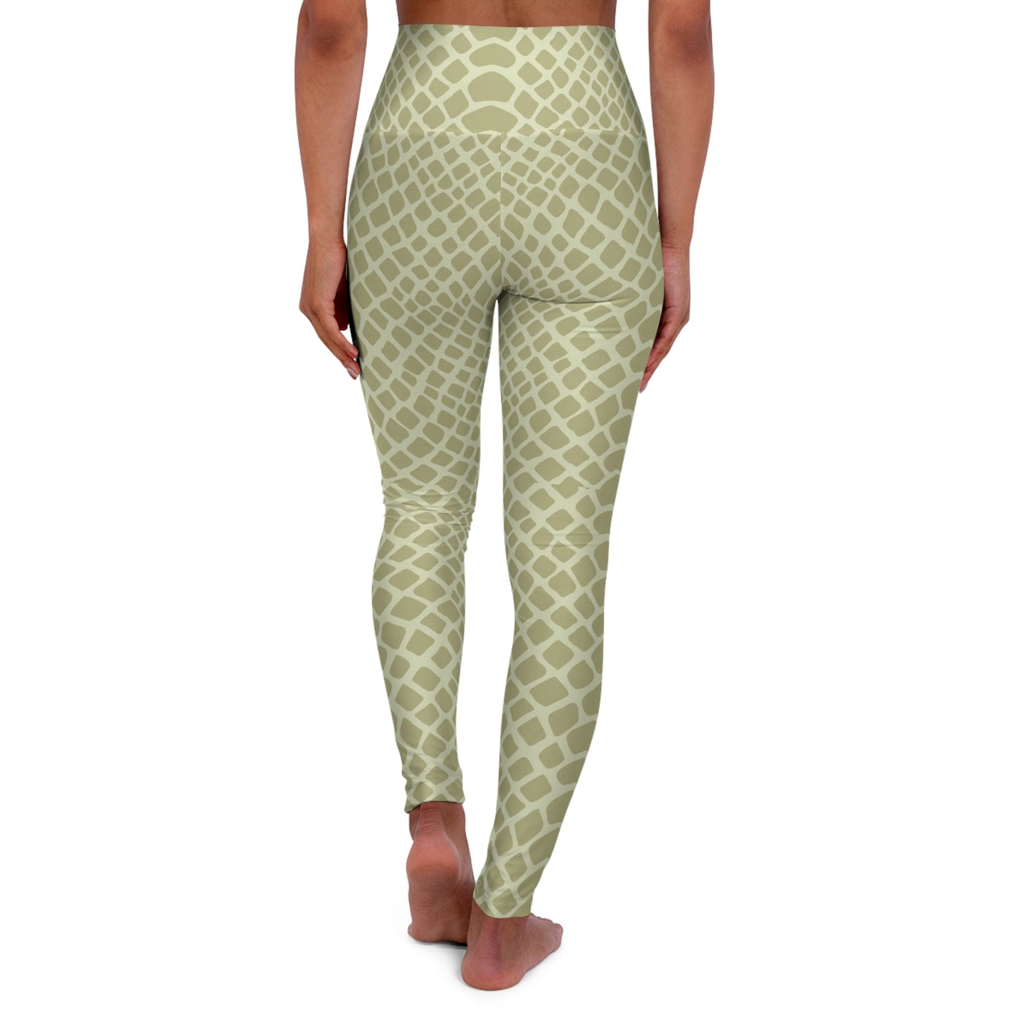 Animal Print High Waisted Yoga Leggings