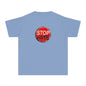 Youth Stop Hate Button Tee