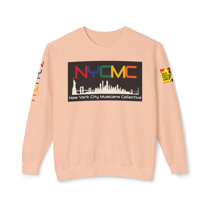 NYC Musicians Collective Unisex Lightweight Crewneck Sweatshirt - Celebrate Music & Community