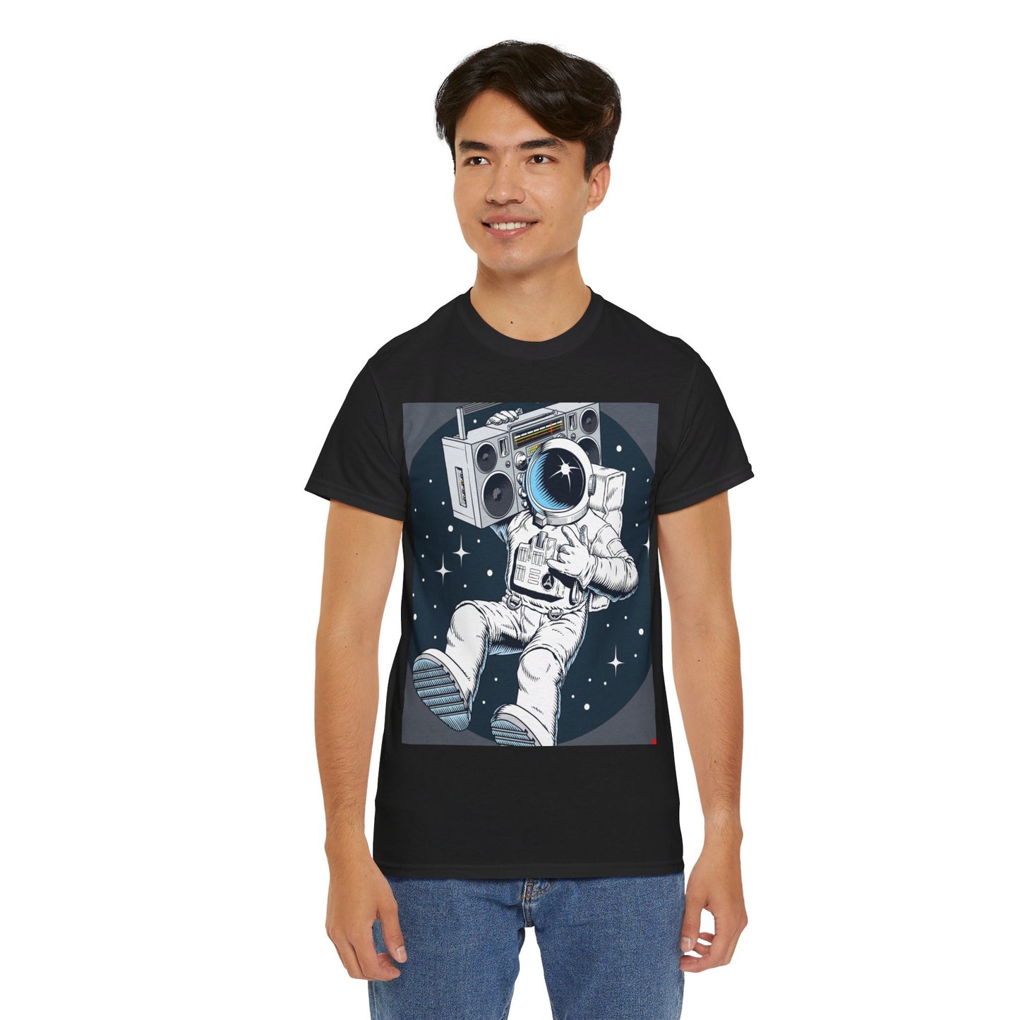 Boom Box Astronaut Tee