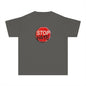 Youth Stop Hate Button Tee