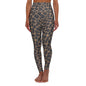 Animal Print High Waisted Yoga Leggings