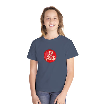 Youth I Am Loved Button Tee