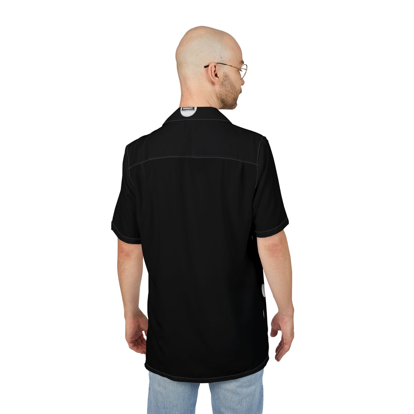 Men's Polka Dot Hawaiian Shirt