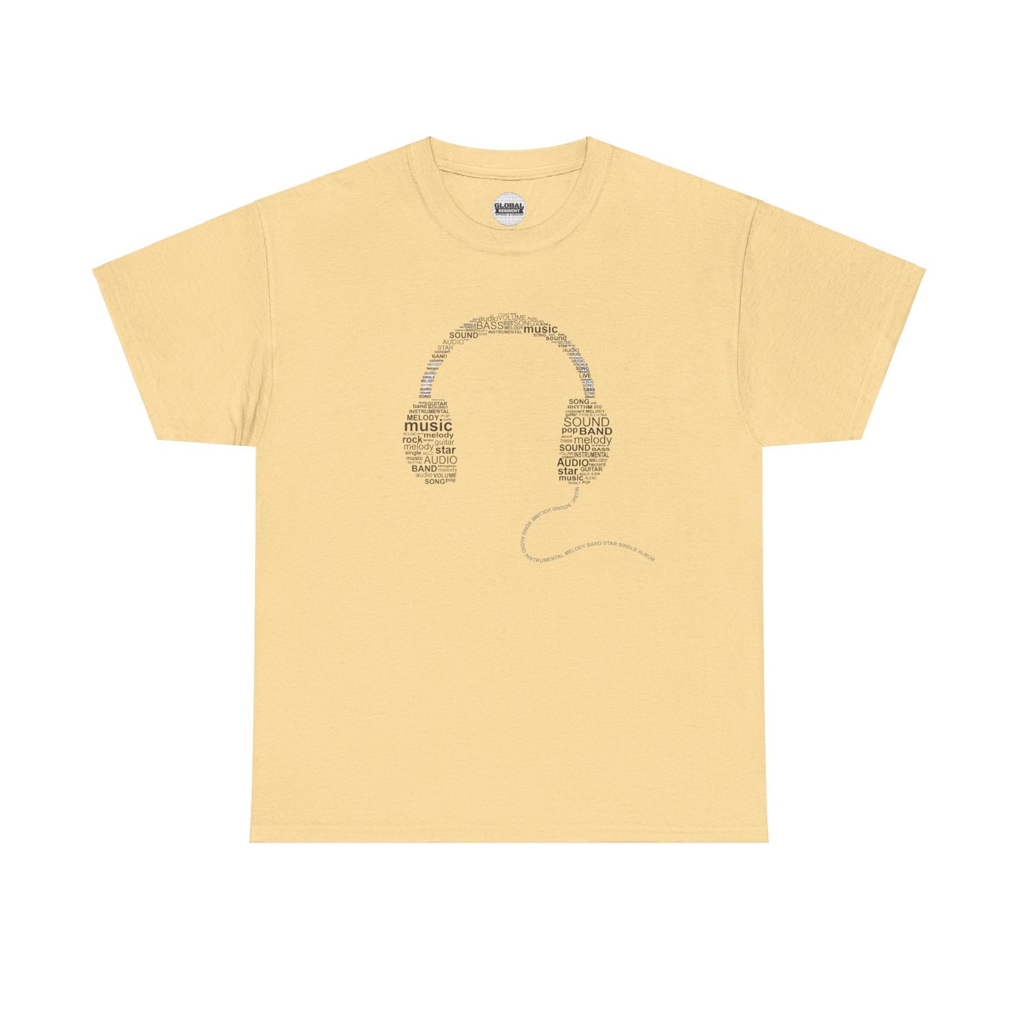 Music Headphones Tee