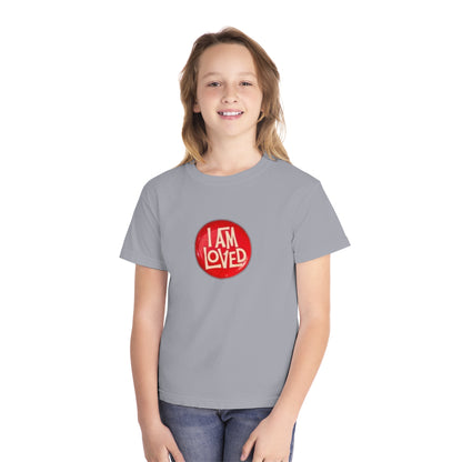 Youth I Am Loved Button Tee