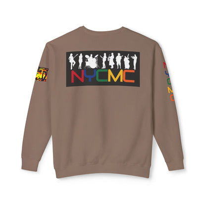 NYC Musicians Collective Unisex Lightweight Crewneck Sweatshirt - Celebrate Music & Community