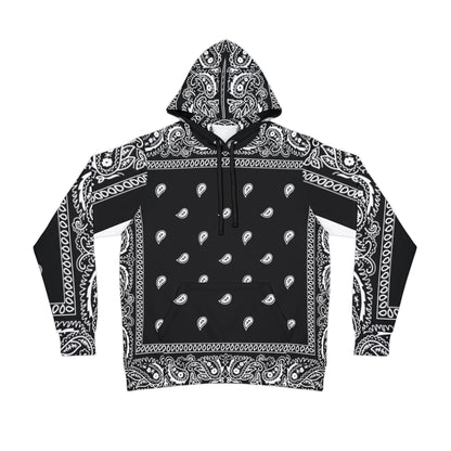 Black Bandana Hoodie