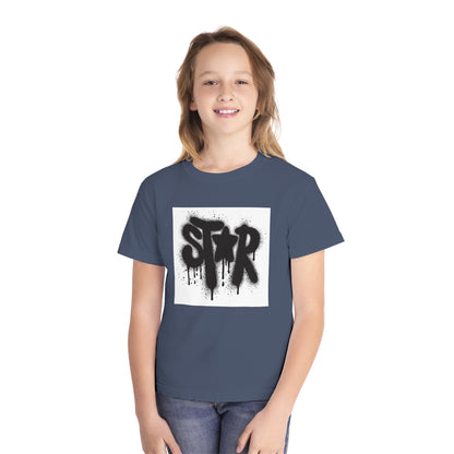 Youth Star Spray Paint Tee