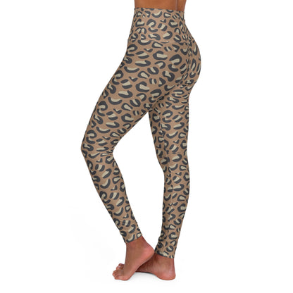 Animal Print High Waisted Yoga Leggings