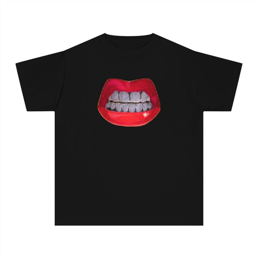 Youth Red Lip, Diamond Grills Tee