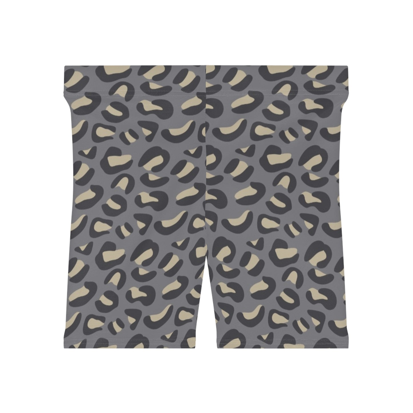 Animal Print Women's Biker Shorts