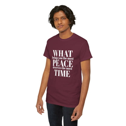 WHAT brings you the most PEACE Tee