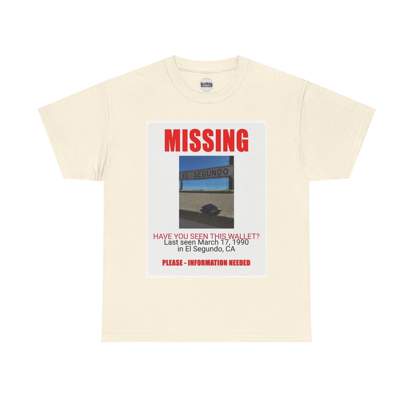 El Sugundo MISSING WALLET Tee