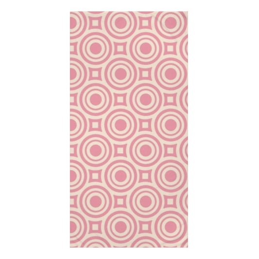 Pretty Pink Print Mink-Cotton Towel