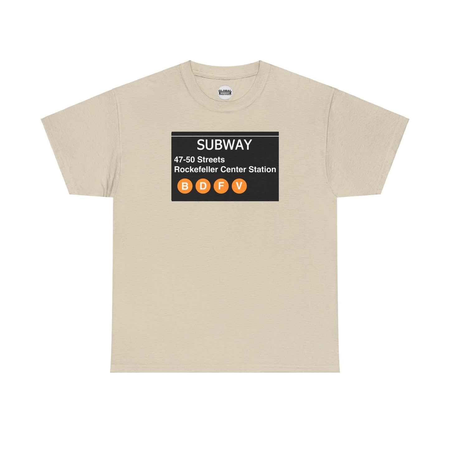 47-50 Streets/Rockefeller Center Station Subway Station Tee