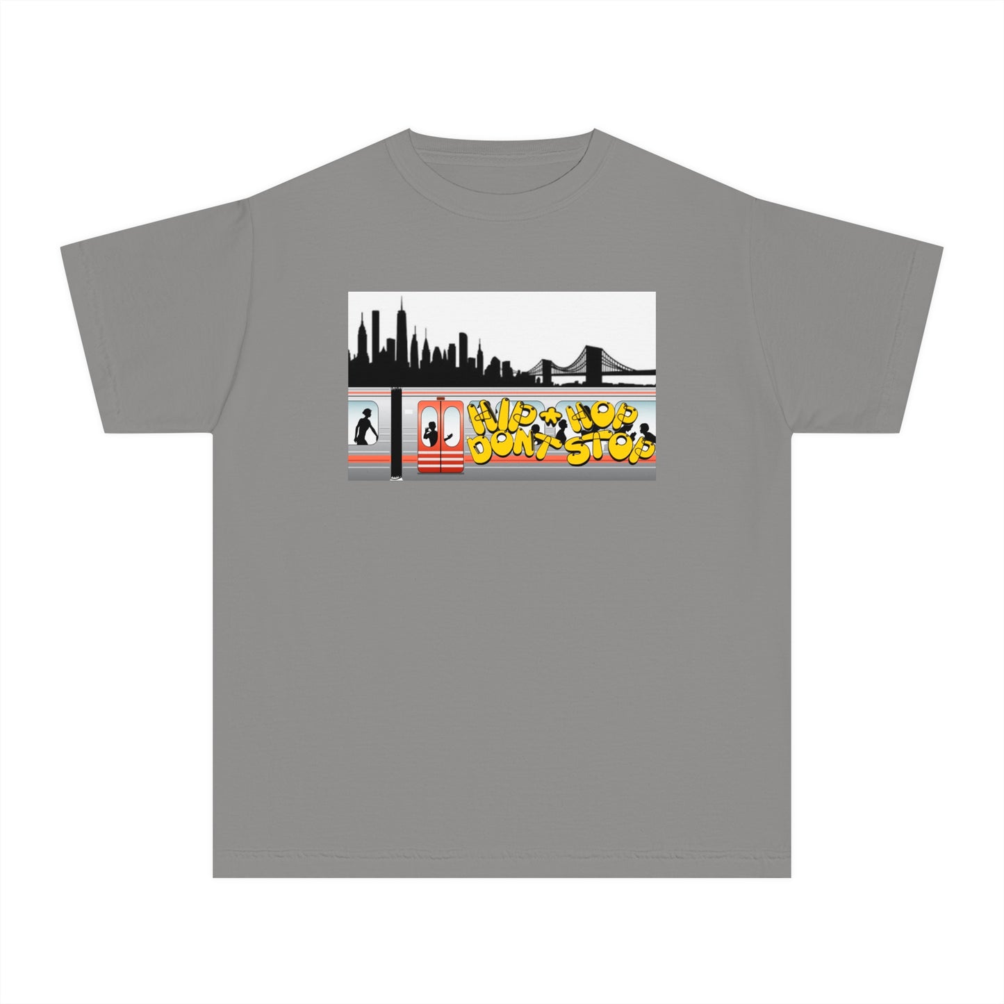 Youth Hip Hop Don't Stop Subway Graffiti Tee