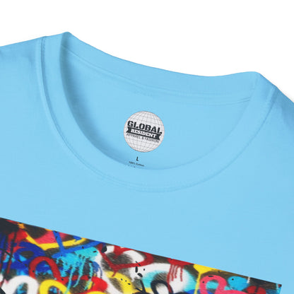 Colorful Love Unisex Softstyle T-Shirt - Perfect for Valentine’s Day & Casual Vibes