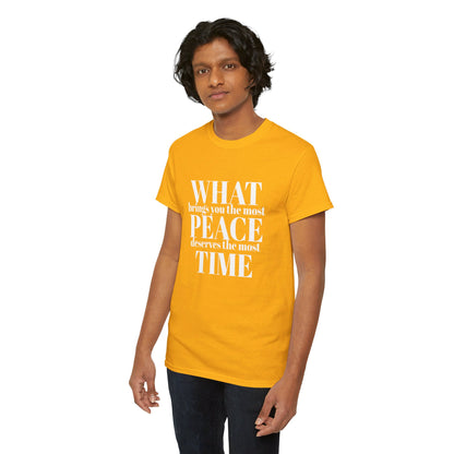 WHAT brings you the most PEACE Tee