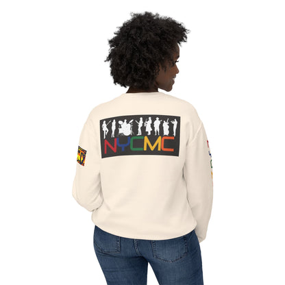 NYC Musicians Collective Unisex Lightweight Crewneck Sweatshirt - Celebrate Music & Community