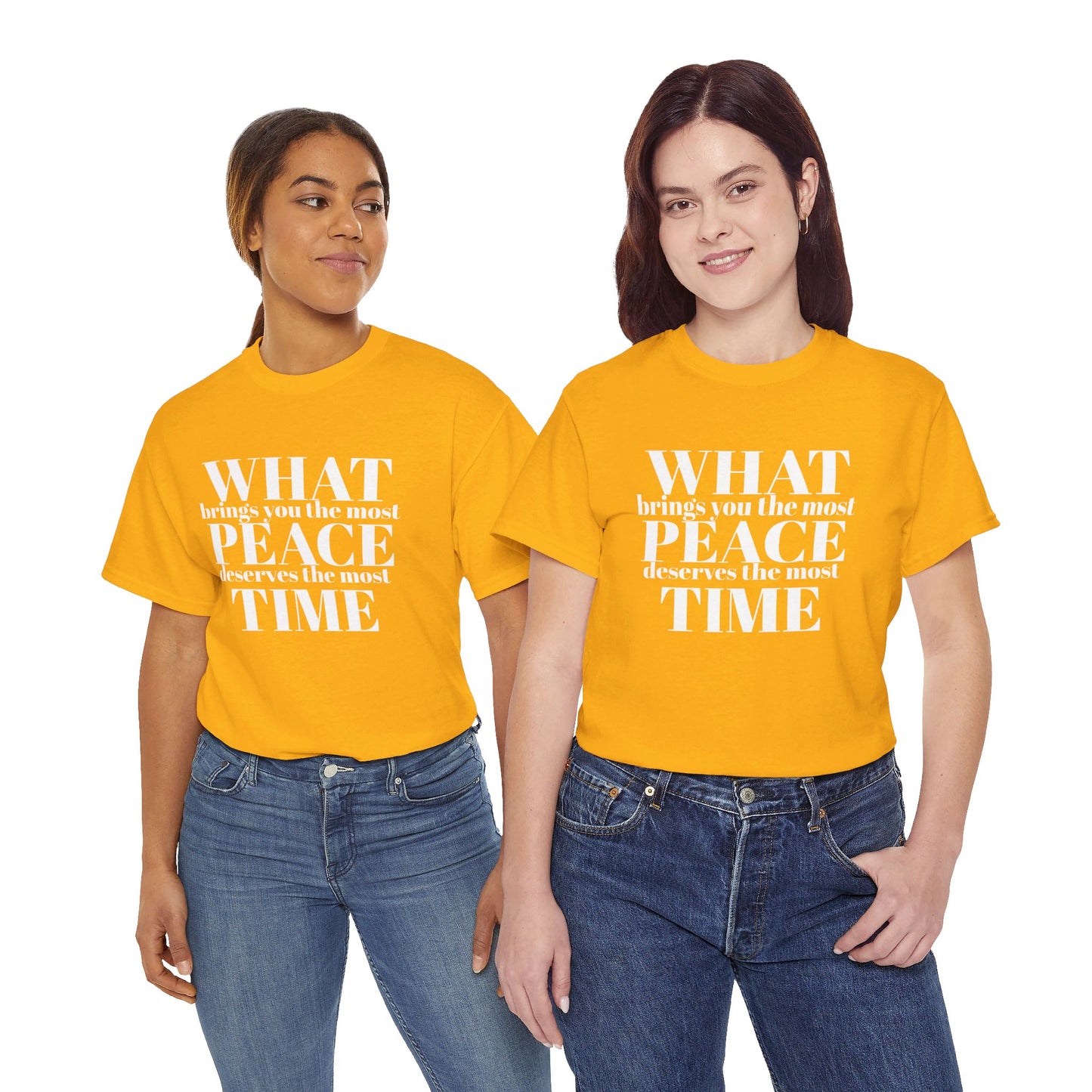 WHAT brings you the most PEACE Tee