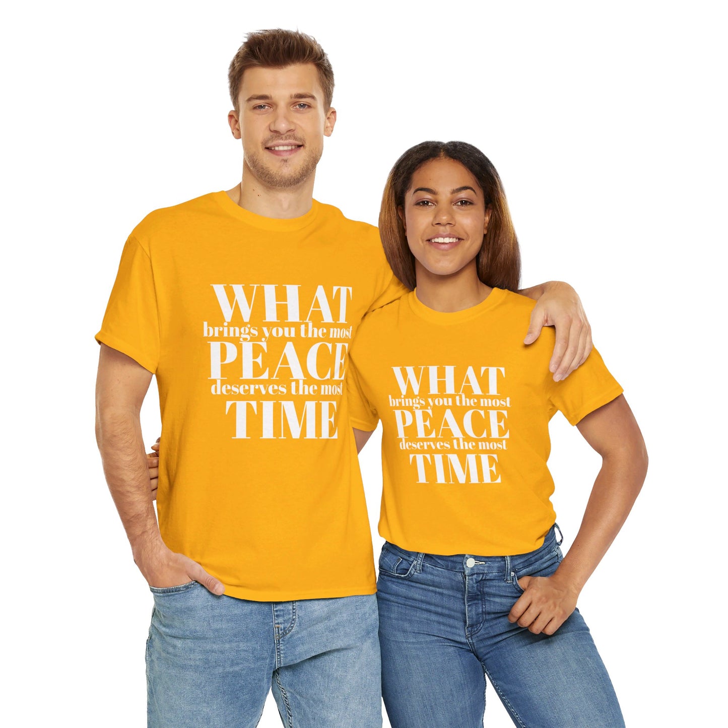 WHAT brings you the most PEACE Tee