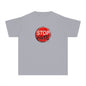 Youth Stop Hate Button Tee