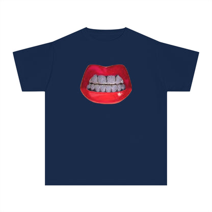 Youth Red Lip, Diamond Grills Tee