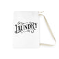 Stylish & Chic Laundry Tote (White)