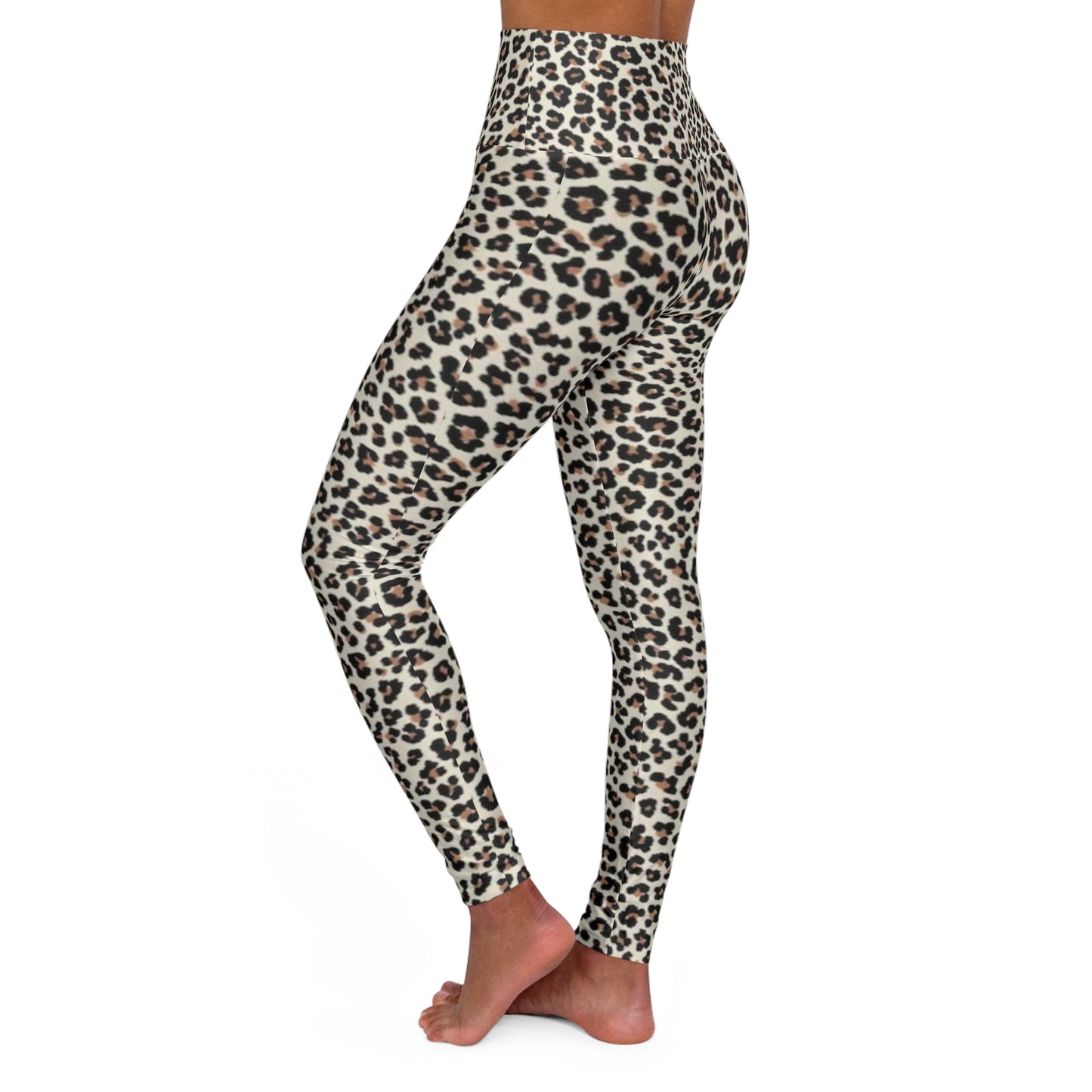 Animal Print High Waisted Yoga Leggings